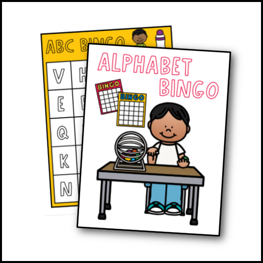 Uppercase Bingo – Printables Club