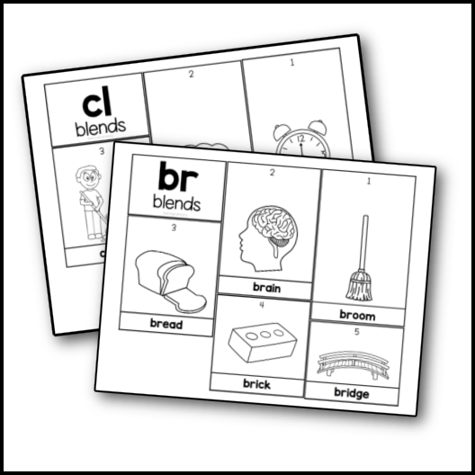 Flip Books Printables Club