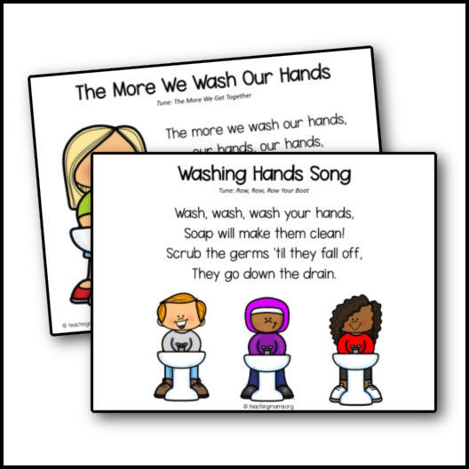 Handwashing Songs – Printables Club