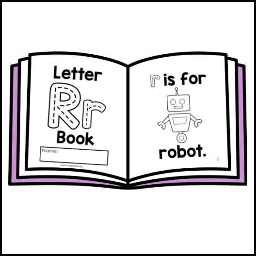 Letter R – Printables Club