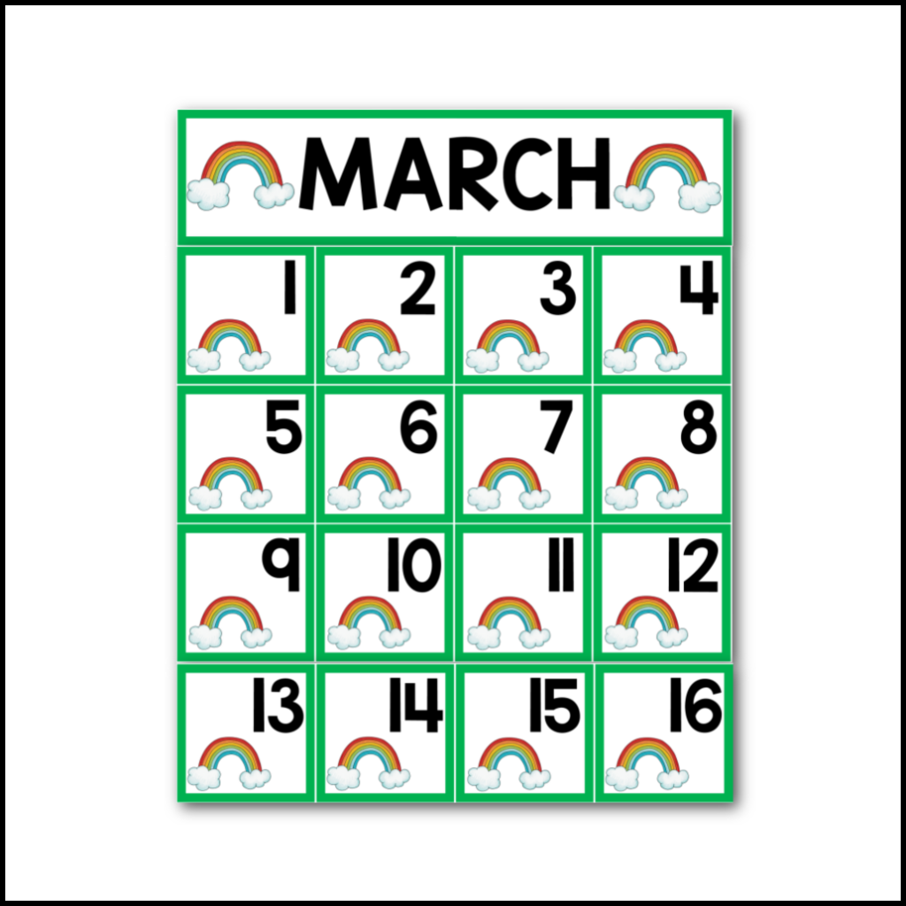 March – Printables Club