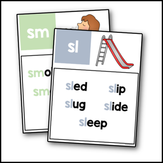 S Blends Posters Printables Club