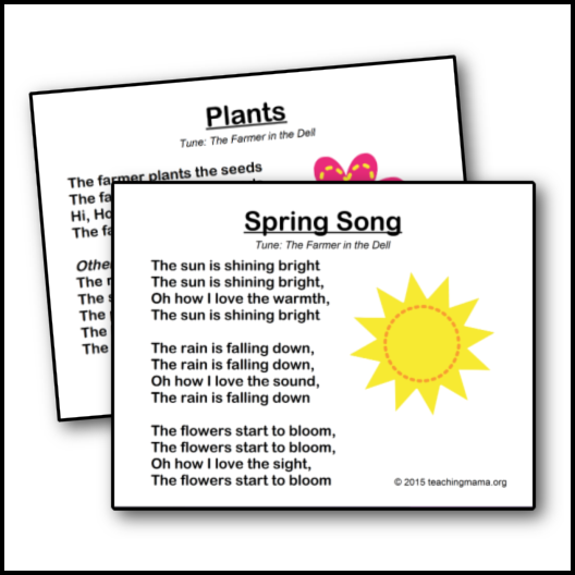 spring-songs-printables-club