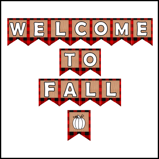 Welcome to Fall – Printables Club