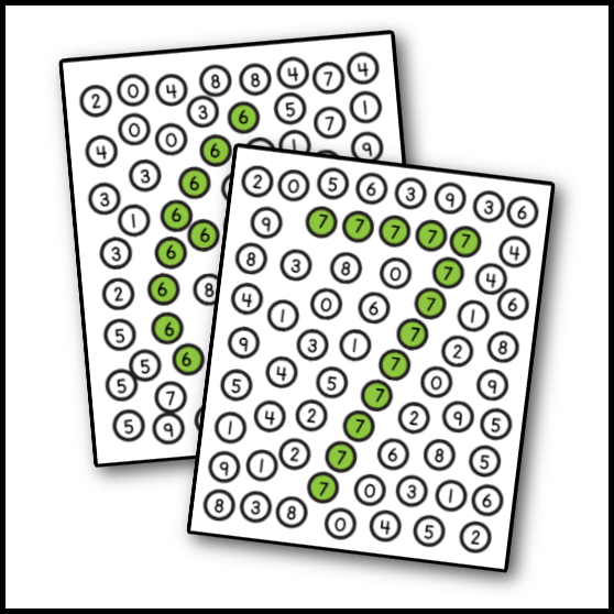 Do a Dot Numbers Printables Club