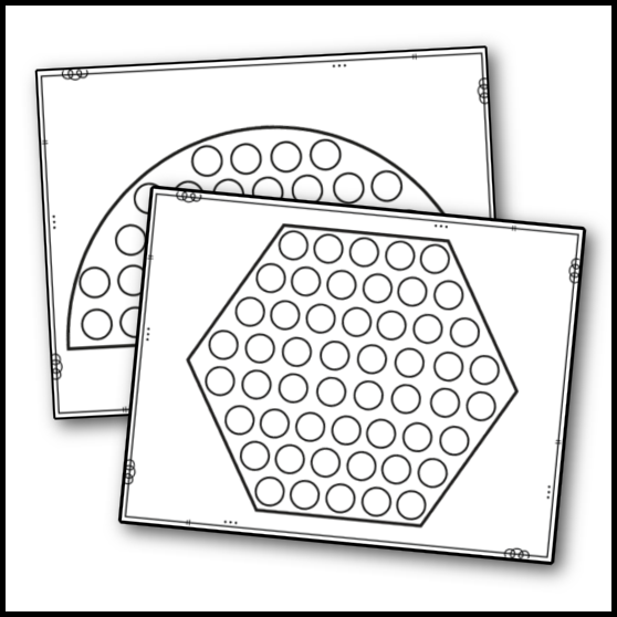 DoaDot Shape Cards Printables Club