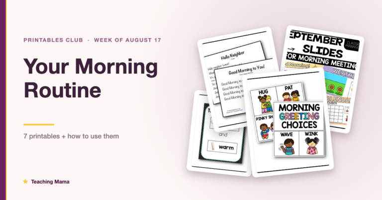 Your Morning Routine